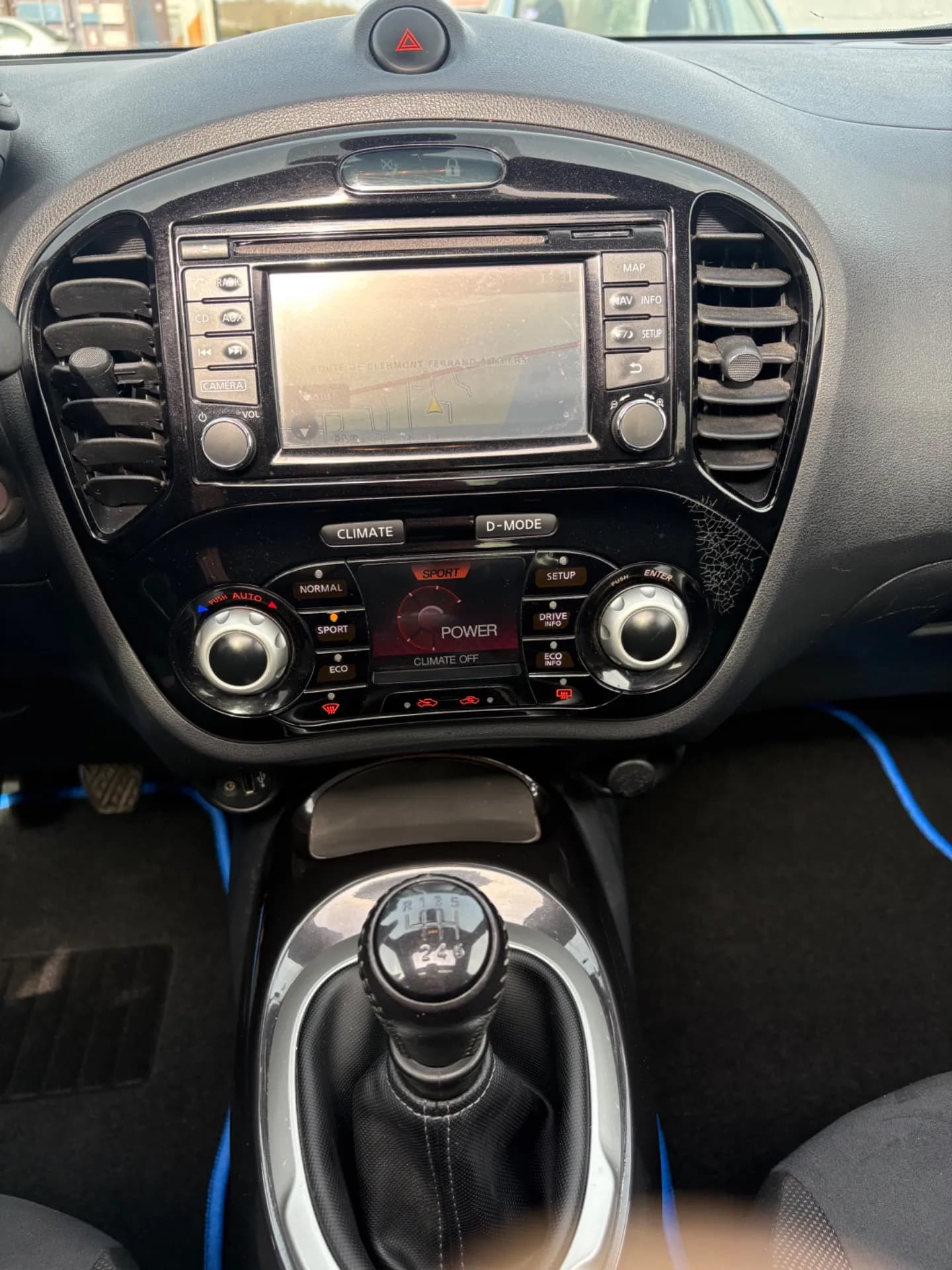 NISSAN JUKE TEKNA 1.5 DCI 110 CH , TOIT OUVRANT PANORAMIQUE, GPS - Vue 13
